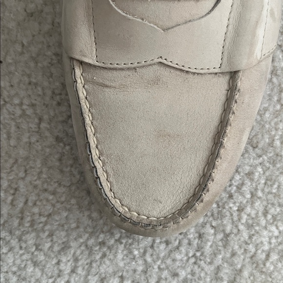 Cole Haan Men's Cream Loafers - Picture 10 of 11